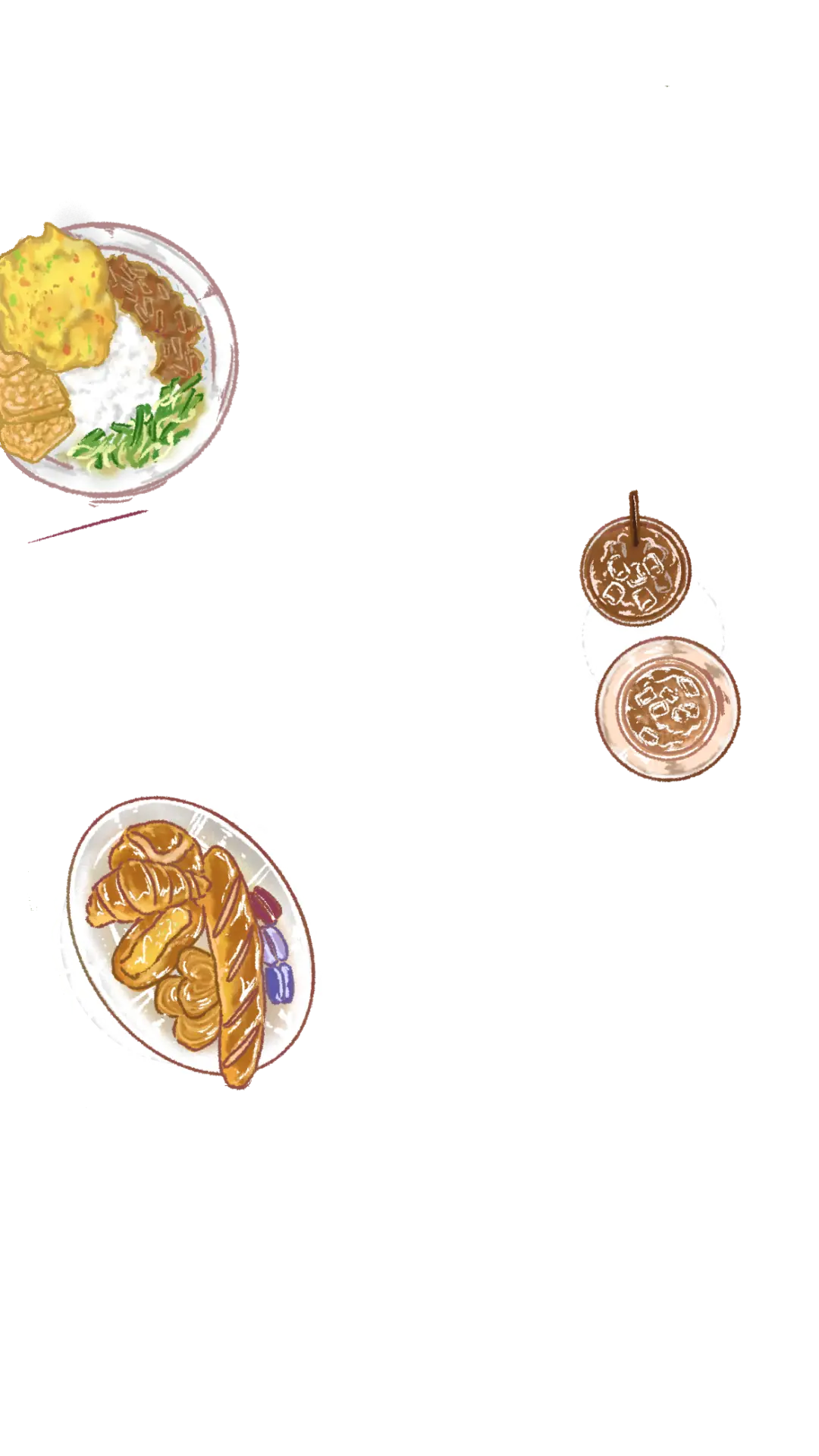Ilustrasi hidangan